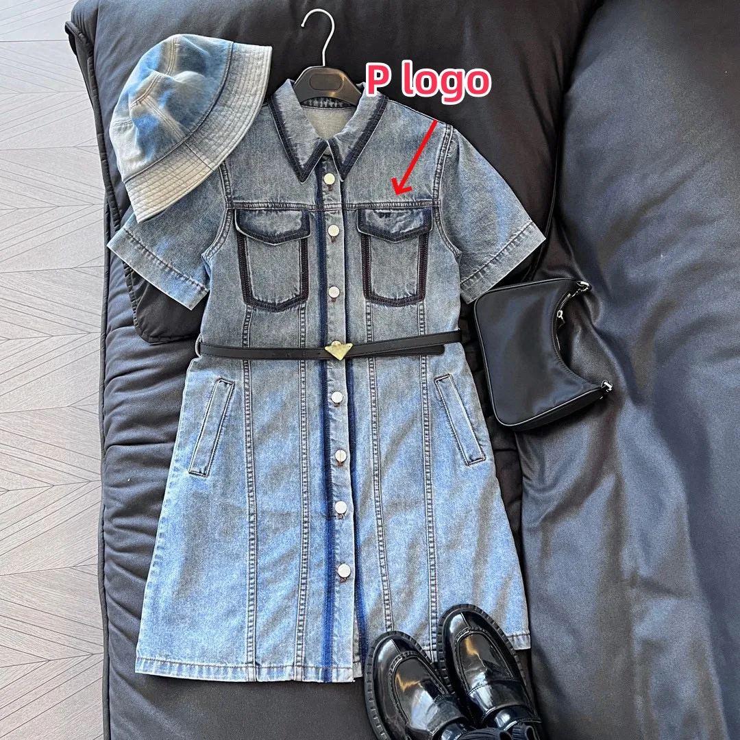 23036 #2 P denim dress