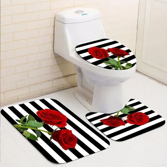 Q-Bath Rug Mat-3pcs