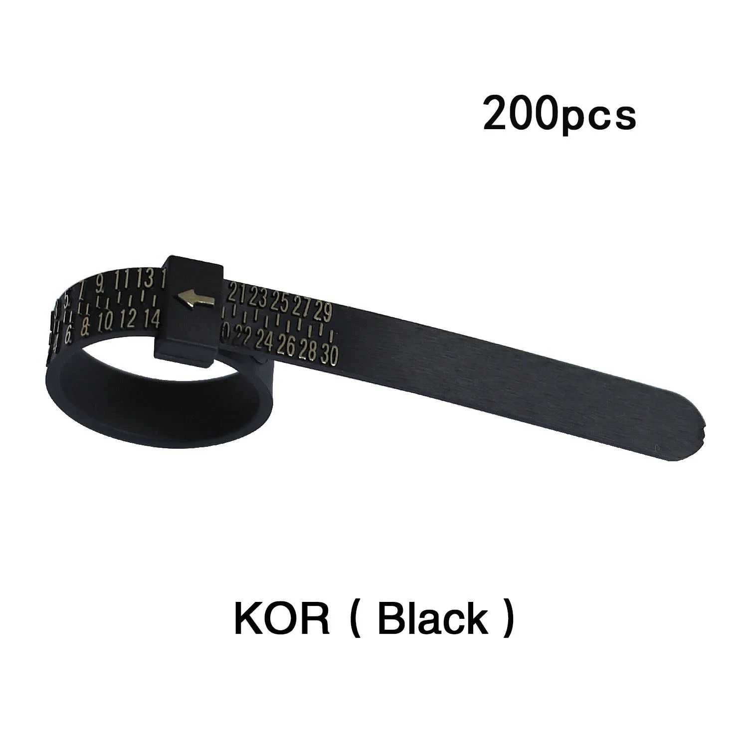 Color:KOR Black-200 PCS