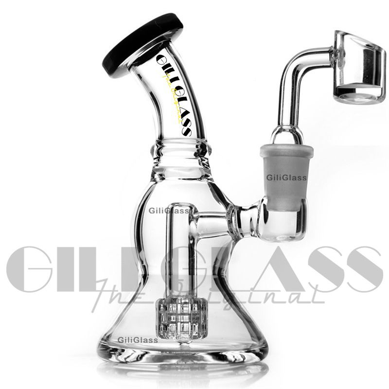 Gili-089 zwart met quartz banger