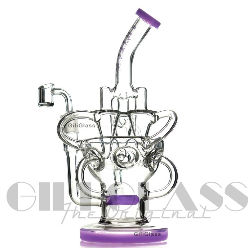 Gili-016 violet lait avec banger à quartz