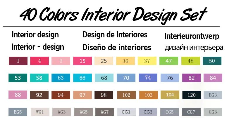 Color:40 Interior Set