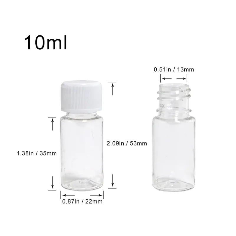 20 Stück 10 ml-22 x 53 x 13 mm