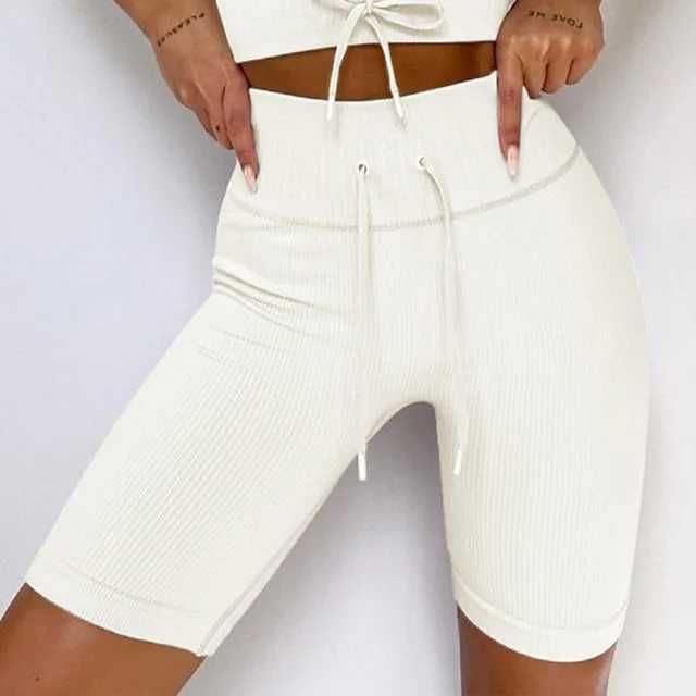 White Shorts