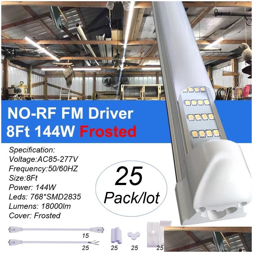 Integrated 8Ft 144W (No Rf) Frosted Lens