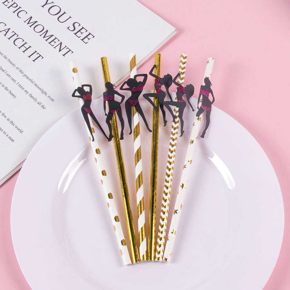 24pcs straws-D