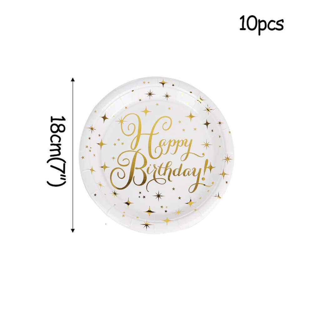 10pcs 7inch Plate