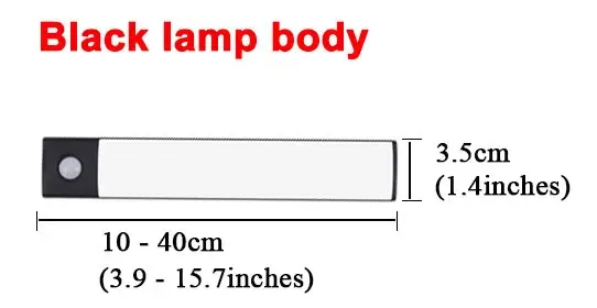 Black body 3 color in one lamp 10cm