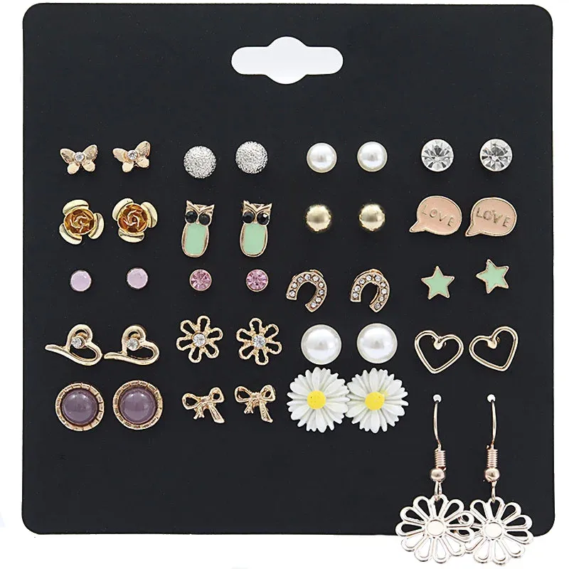 Ensemble de boucles d'oreilles