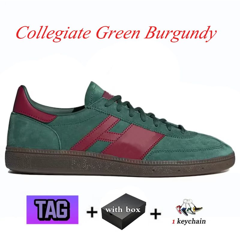 Collegiate Green Burgundy