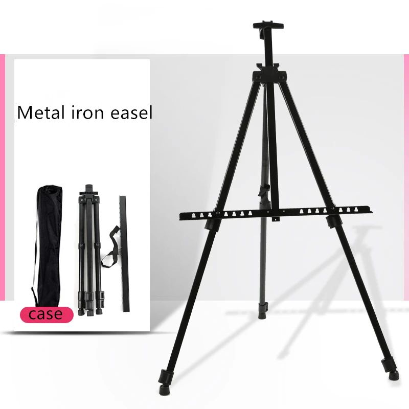 Metal iron easel