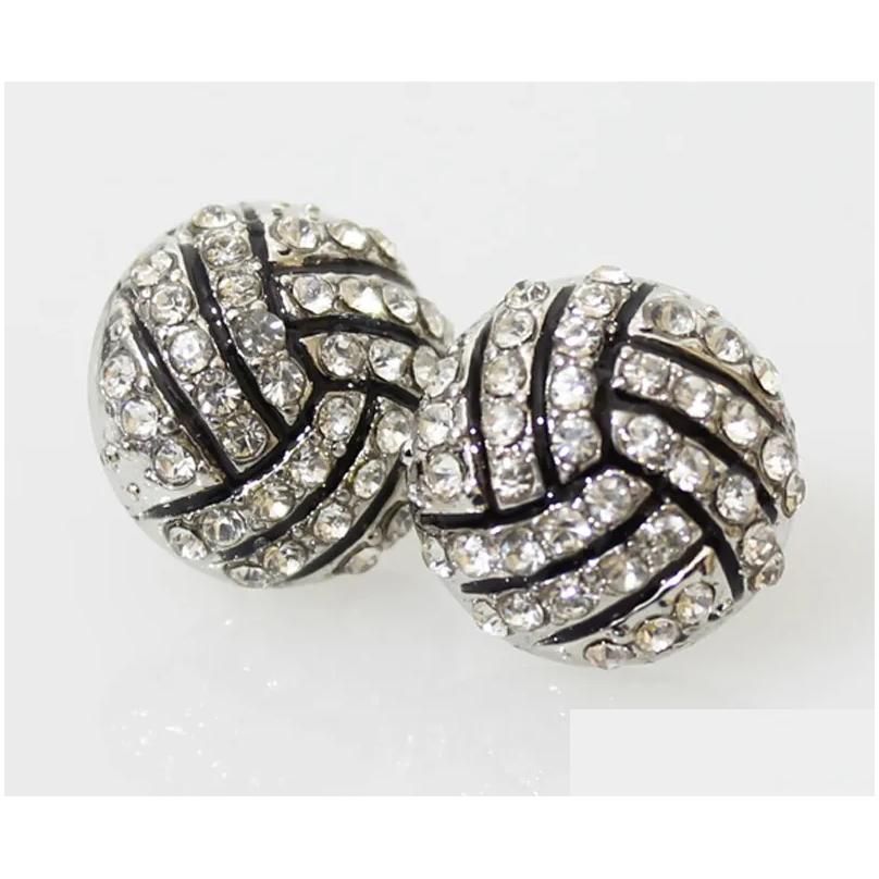 Volleyball Earring Stud