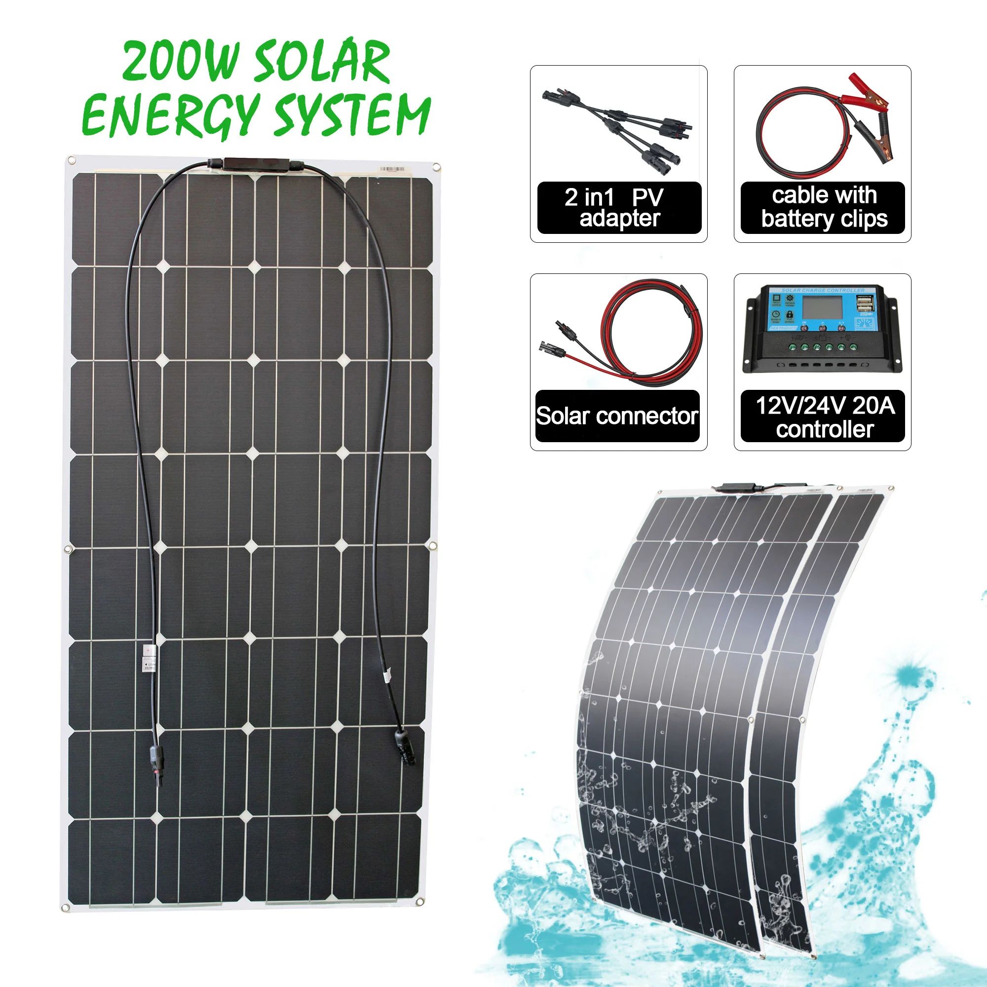 200W solsystem