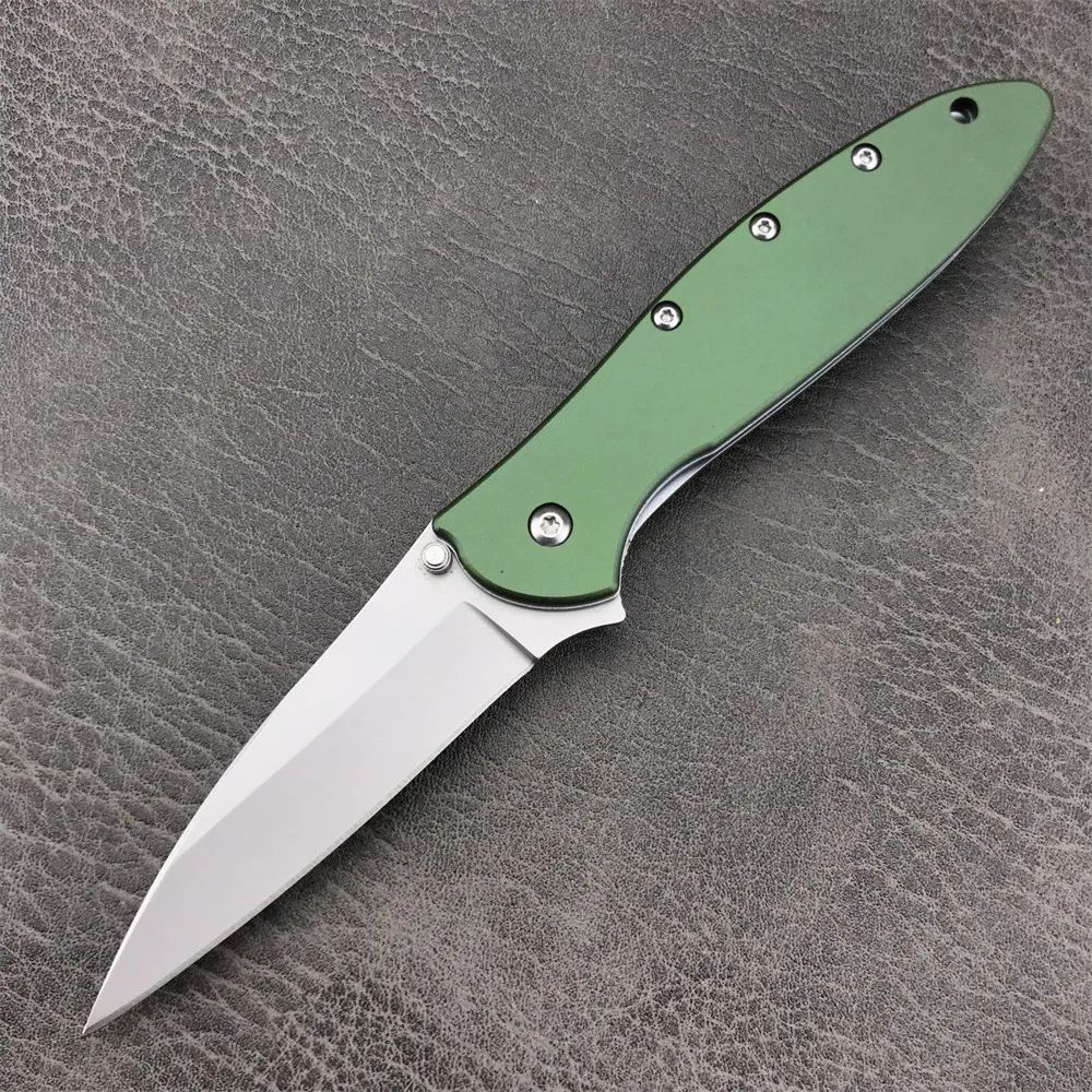 green handle