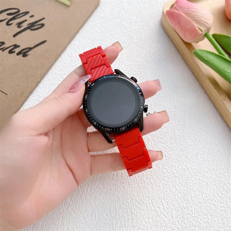 China 20 mm horlogeband 4 rood