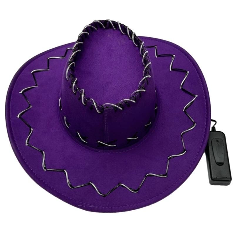 Led for purple hat