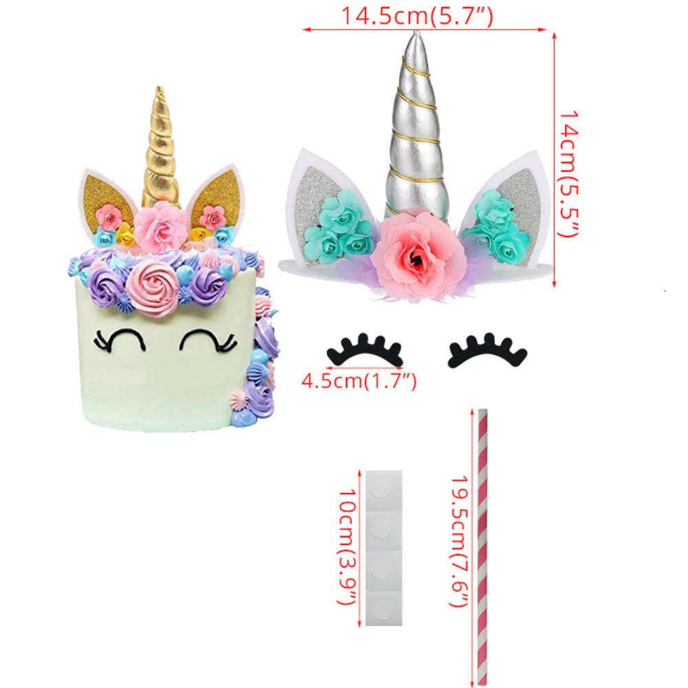 UNICORN TOPPER SET-D