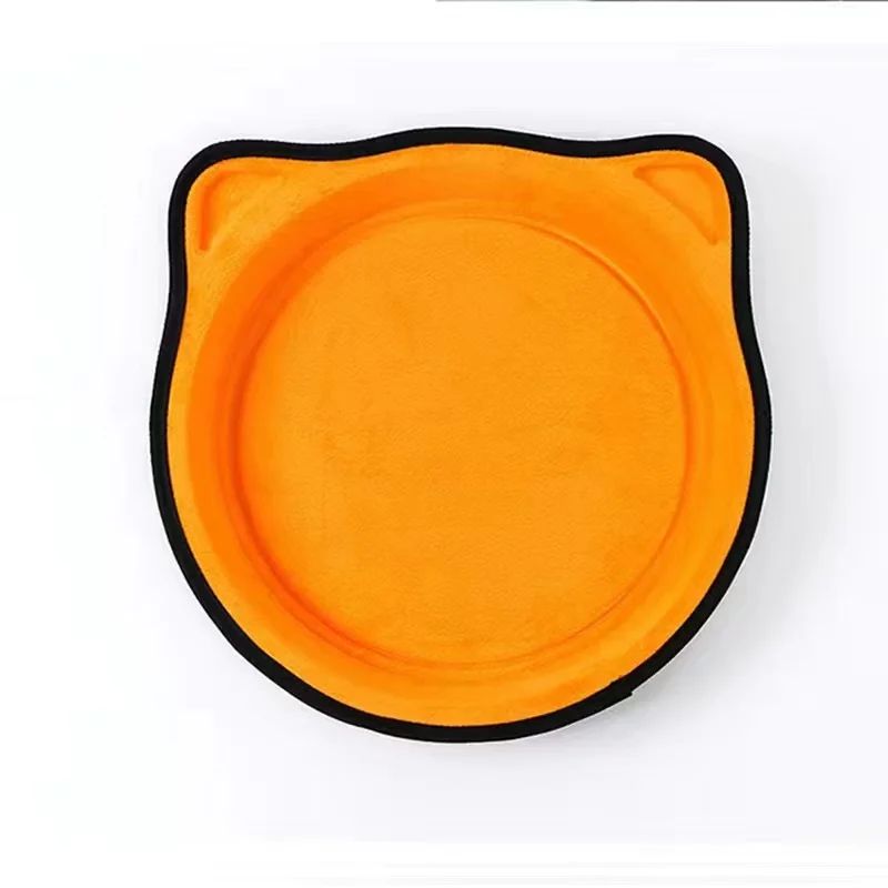 Couleur:OrangeTaille:37X37X4.4CM