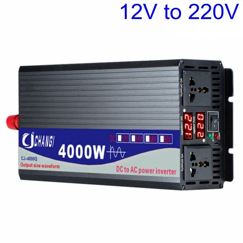 4000w 12v to 220v