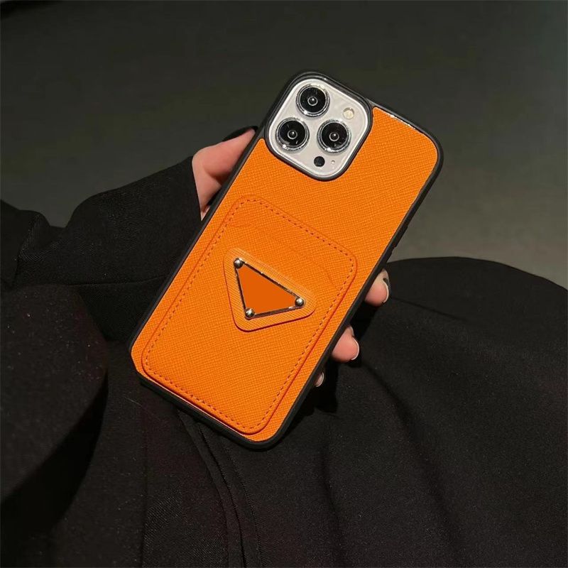 Orange p Designer со слотом для карт