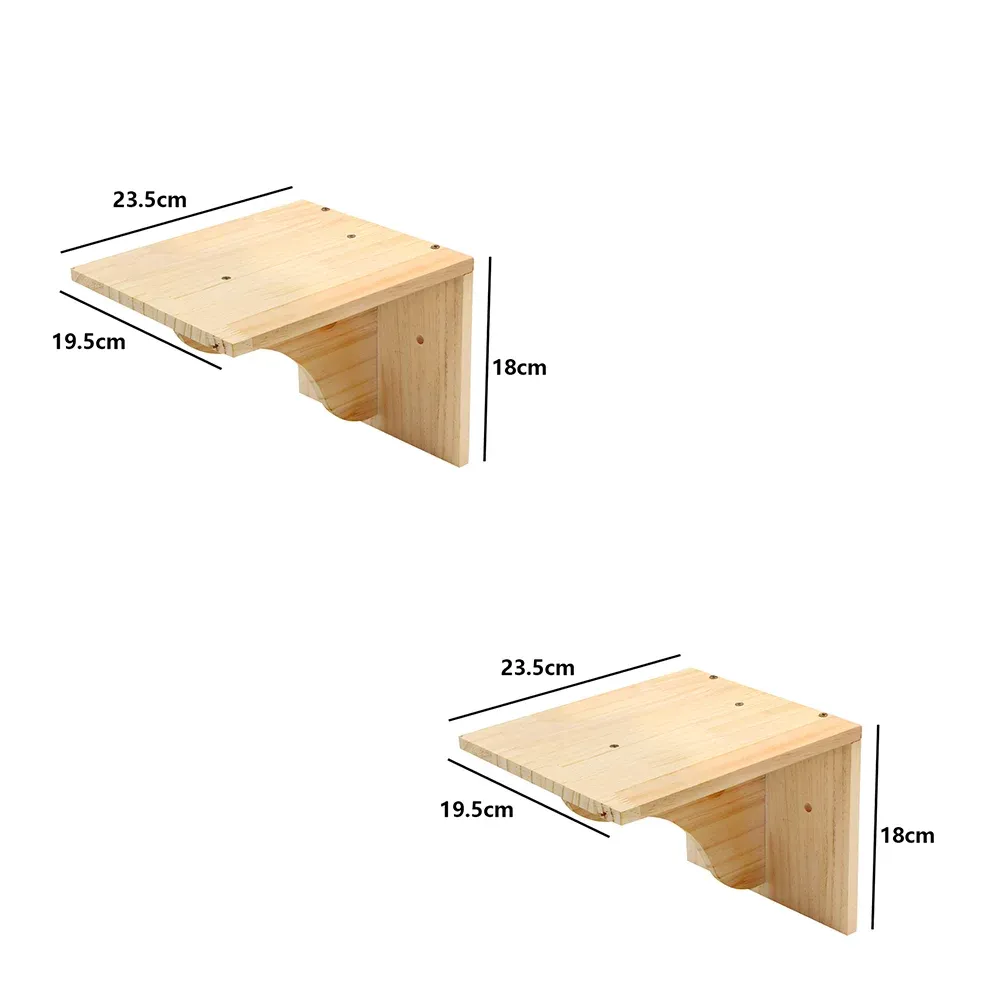 Cor: 2pcs plataforma pequena