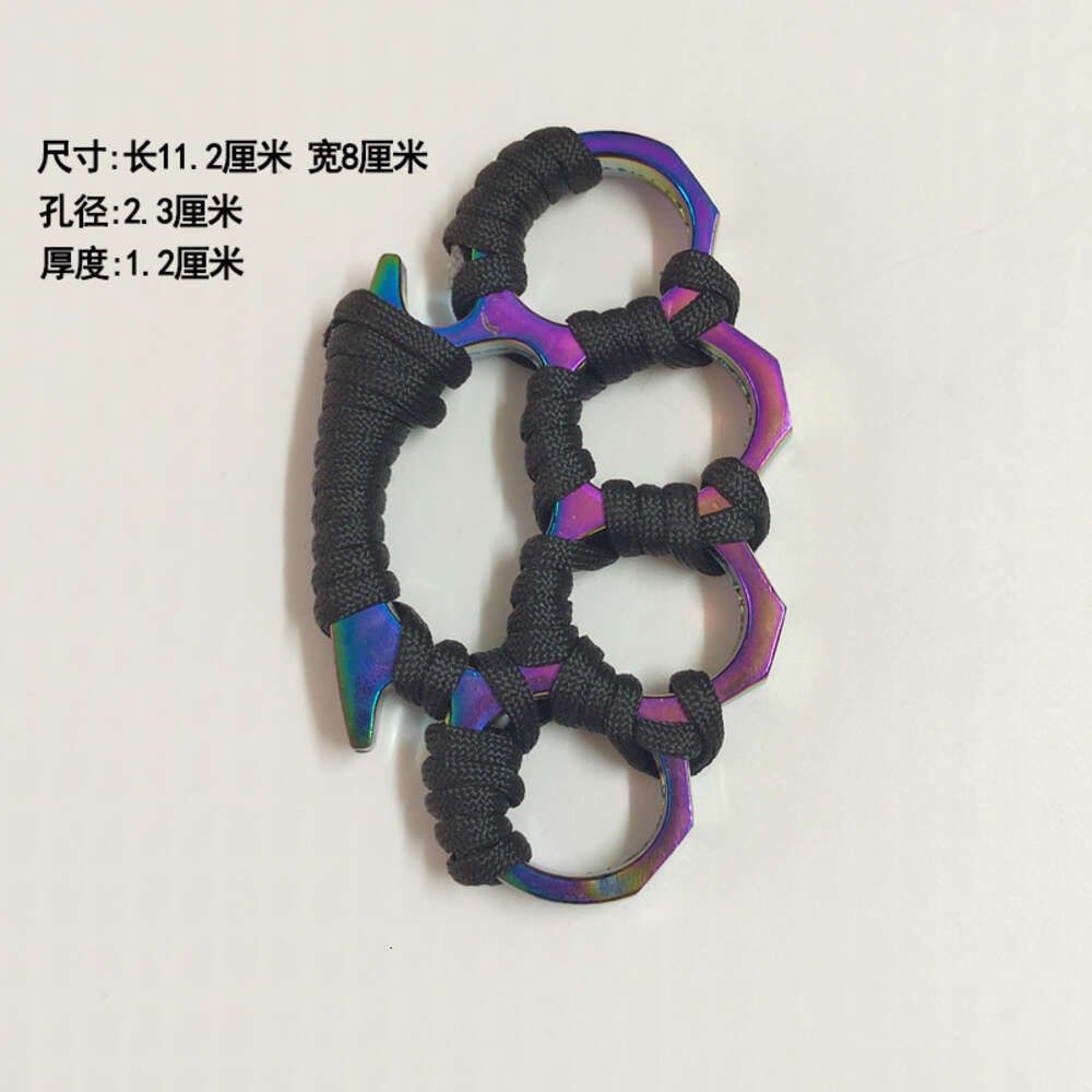 Colored four finger binding rope
