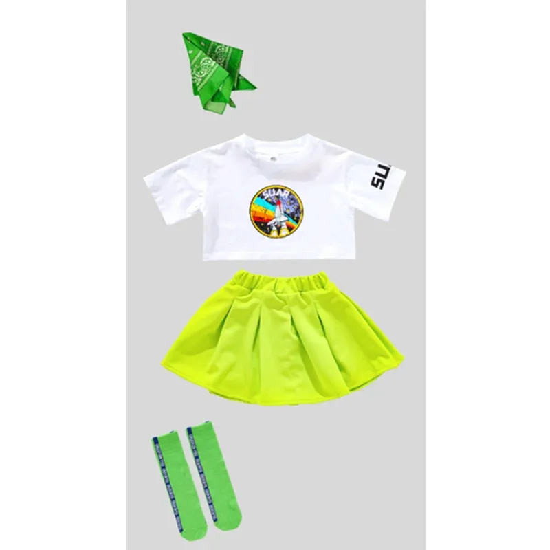 Girl Green 4 PCS