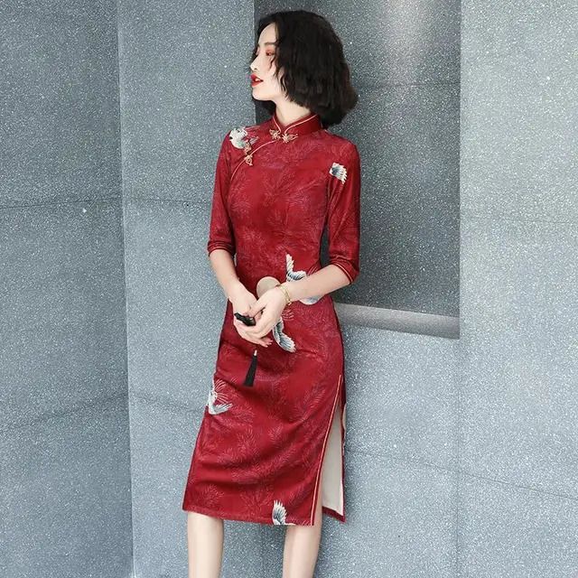 Cheongsam rouge