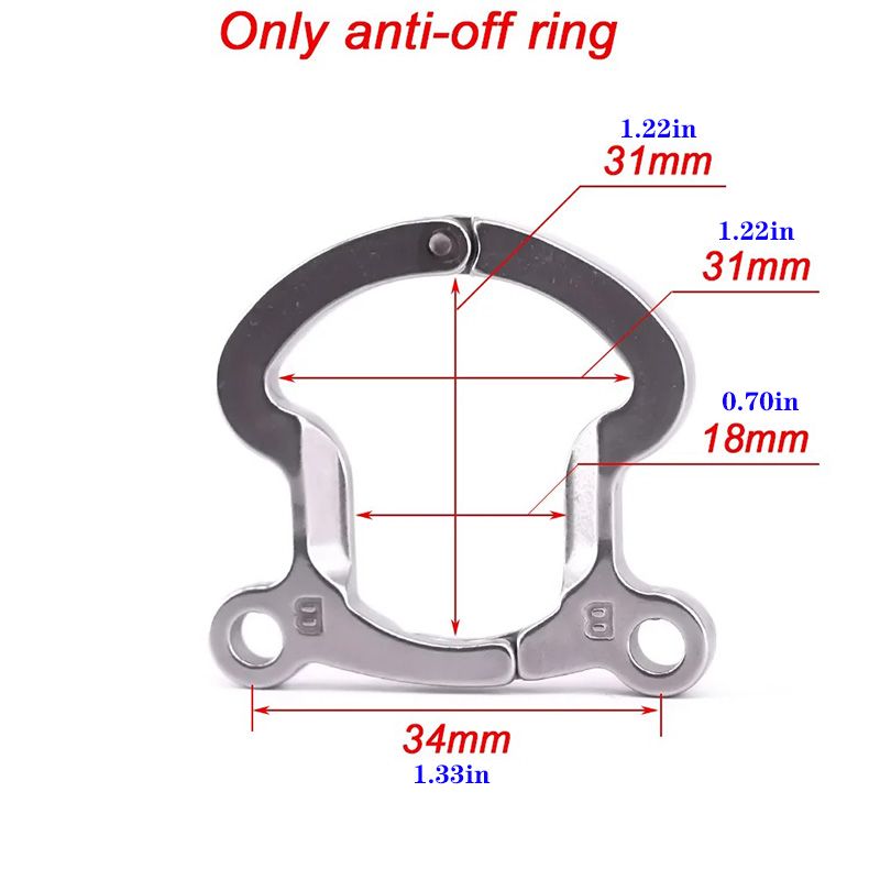 Alleen anti-off ring