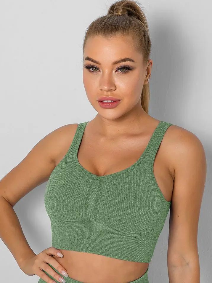 green bra