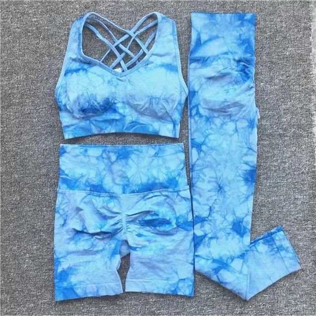 Blue 3pcs b Set