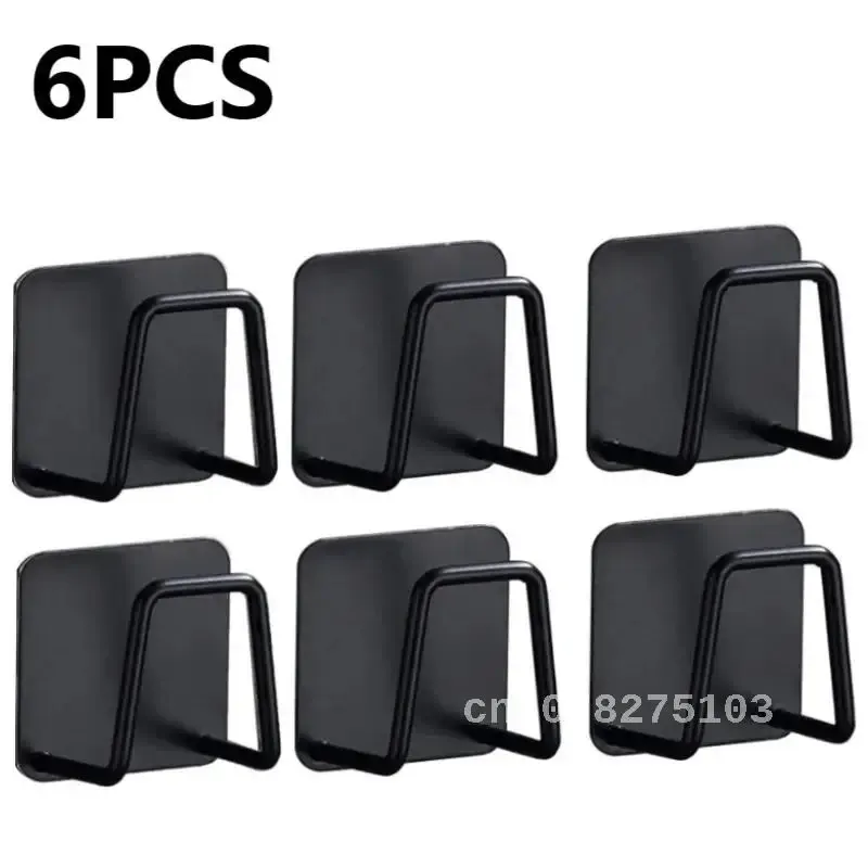 6pcs black