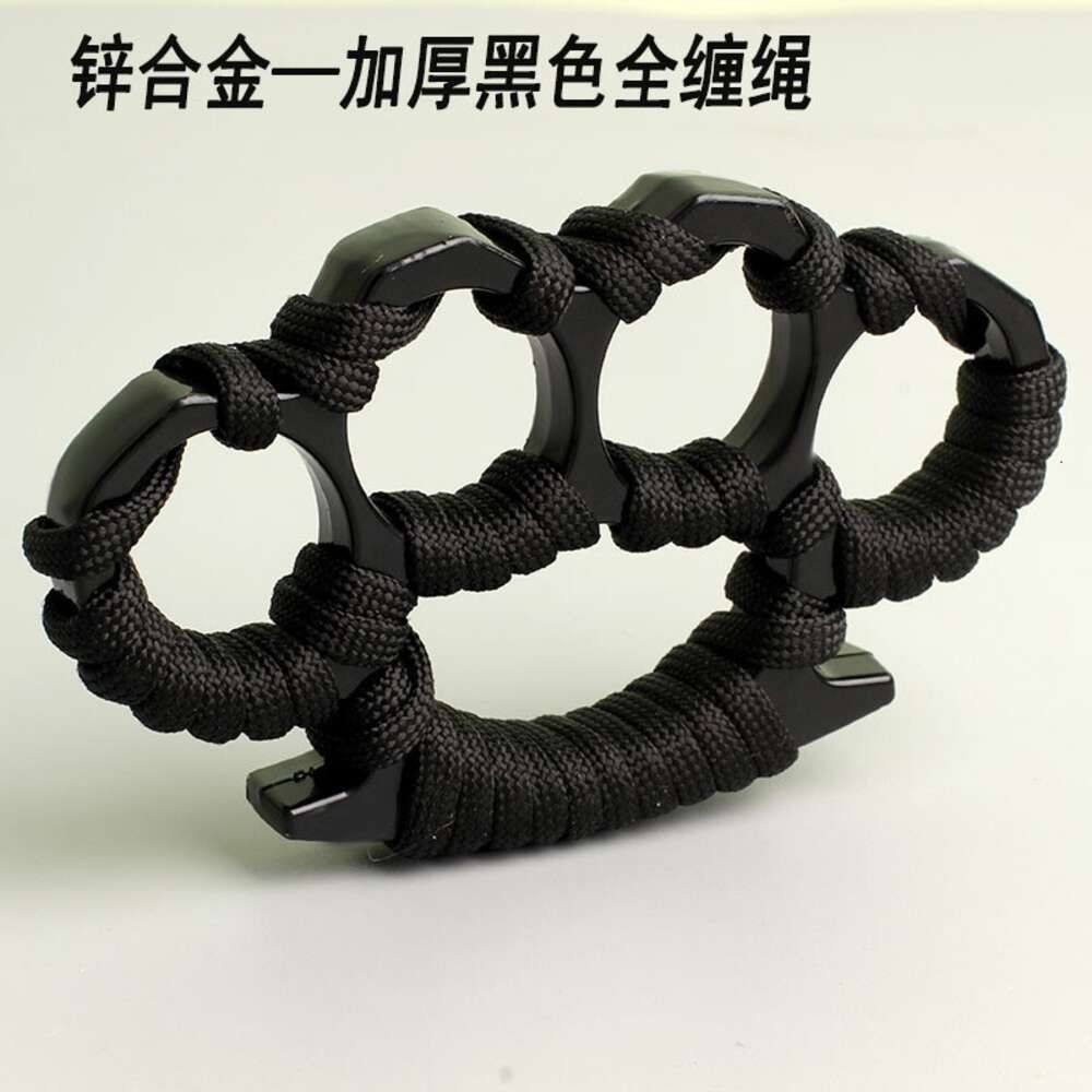 Zinc alloy thickened black fully wrapped