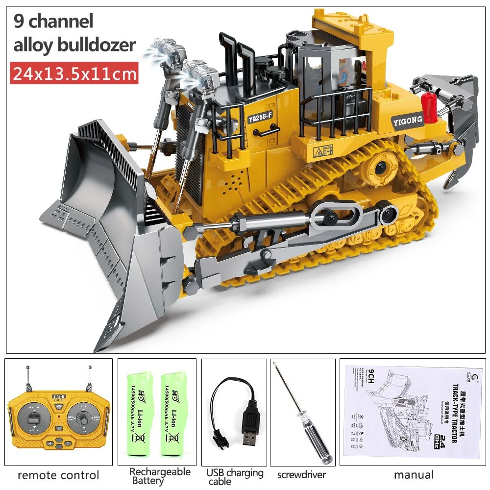 Kleur:bulldozer 2B