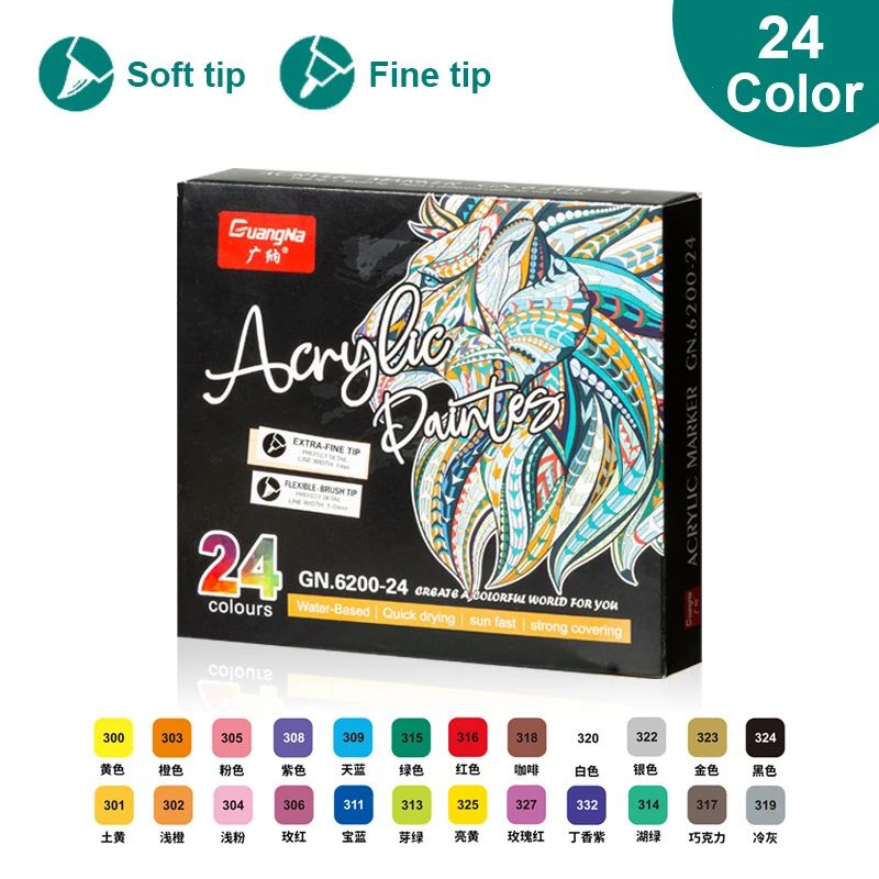 Farbe: 24-Farben-Set