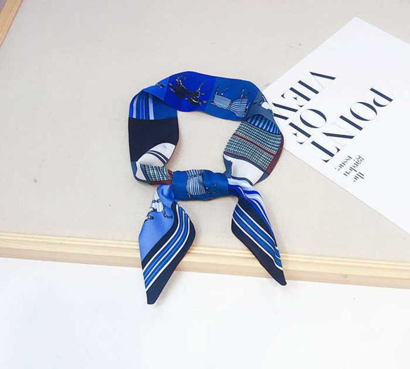 h War Horse Blue Scarf