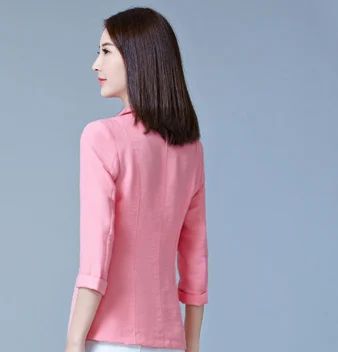 Rosa kvinnor blazer