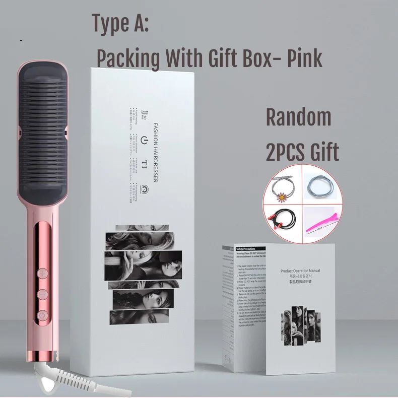 Color:A with box pinkPlug standard:us