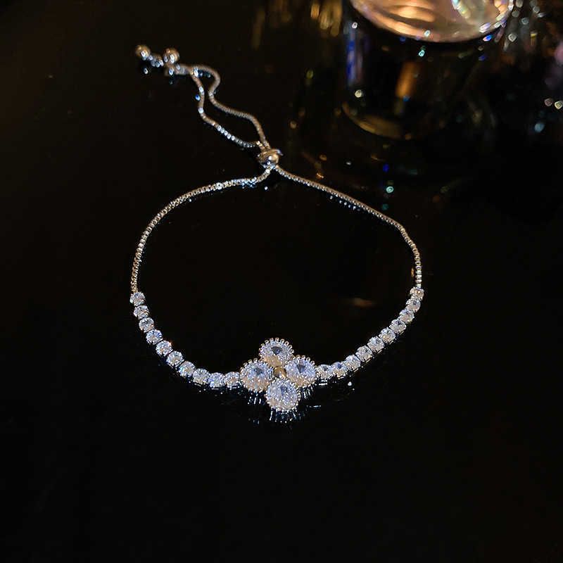 24 # Bracelet - Argent - Fleur