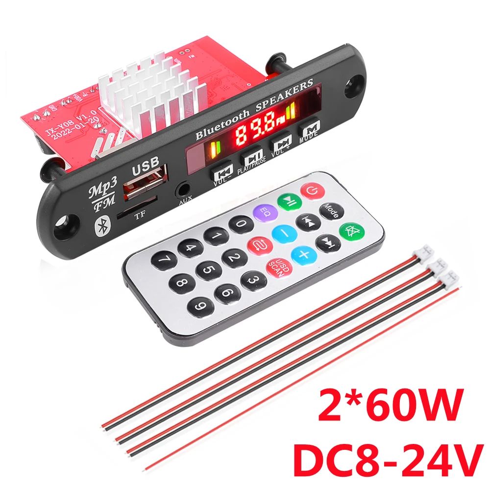 Color:2x60W-Small remote