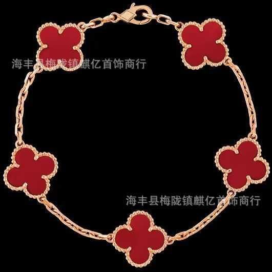 Red Chalcedon Rose Gold-925 Silver