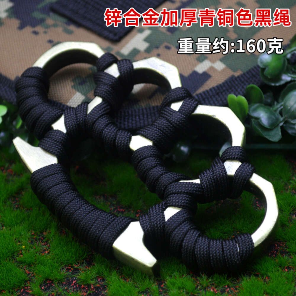 Zinc thickened bronze black rope