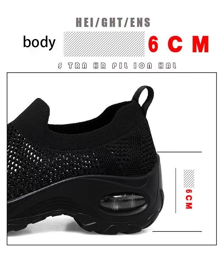 Frühling Damen Freizeitschuhe Große Luftgepolsterte Schuhe Modisch und Vielseitig Kostenloser Versand_voghion.com