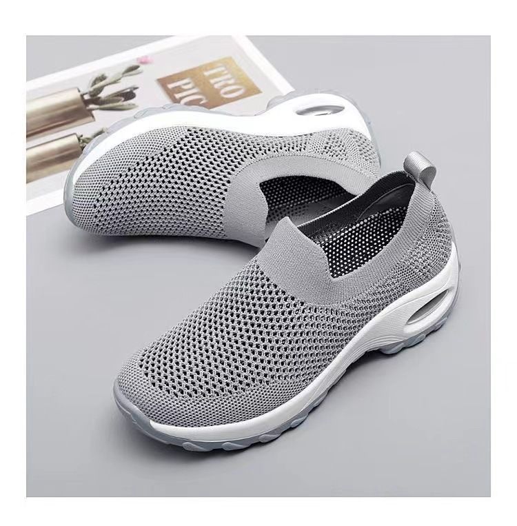 Frühling Damen Freizeitschuhe Große Luftgepolsterte Schuhe Modisch und Vielseitig Kostenloser Versand_voghion.com