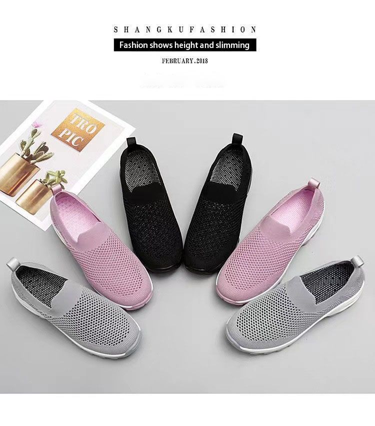 Frühling Damen Freizeitschuhe Große Luftgepolsterte Schuhe Modisch und Vielseitig Kostenloser Versand_voghion.com