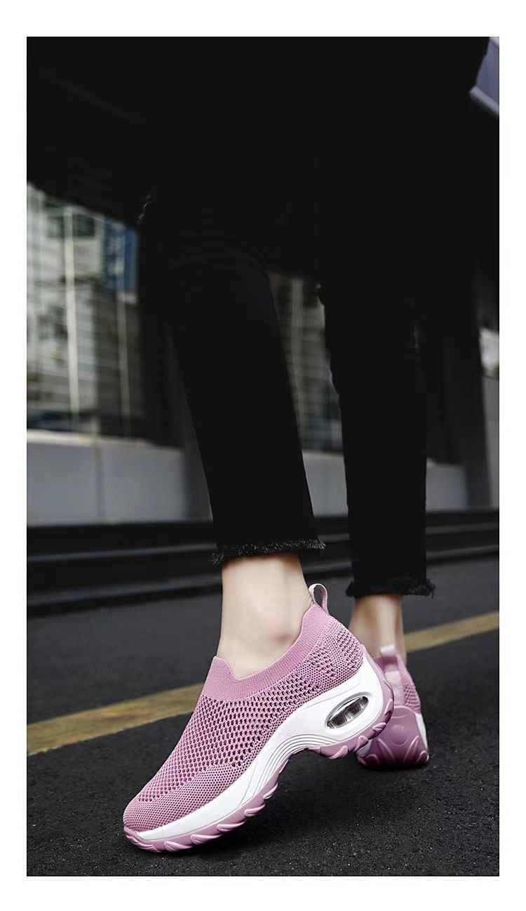 Frühling Damen Freizeitschuhe Große Luftgepolsterte Schuhe Modisch und Vielseitig Kostenloser Versand_voghion.com