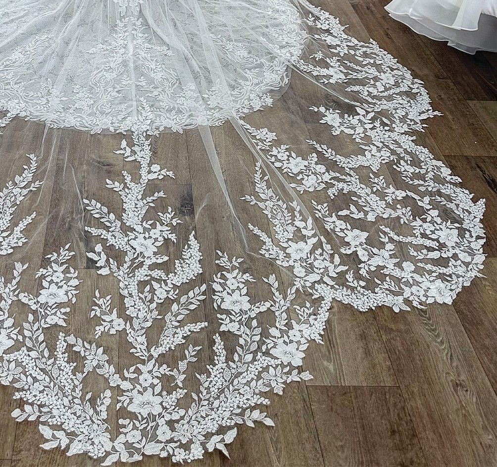 ZJ404 Wedding Veils 3M Long Cathedral Length Bridal... From Chic_cheap, &Price; | DHgate.Com - Image 3