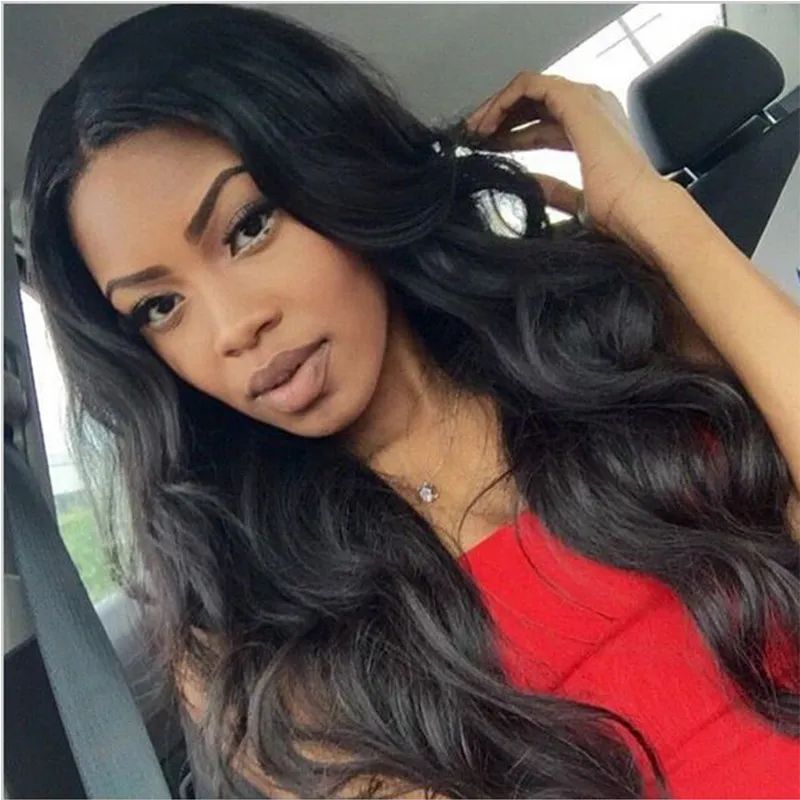 Wavy Synthetic Wig with 150% Density view 2