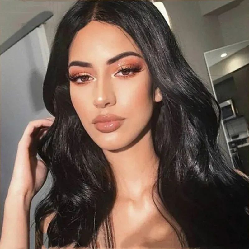 Wavy Synthetic Wig with 150% Density
