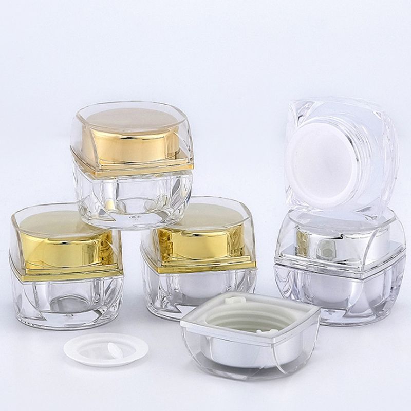 Small Round Crystal Clear Container 015C